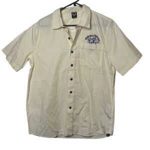 Neff Cream Casual Button Down Shirt